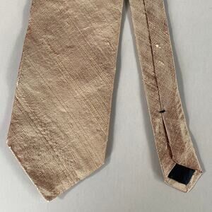 BARNEYS NEW YORK Tan Stripe Tie